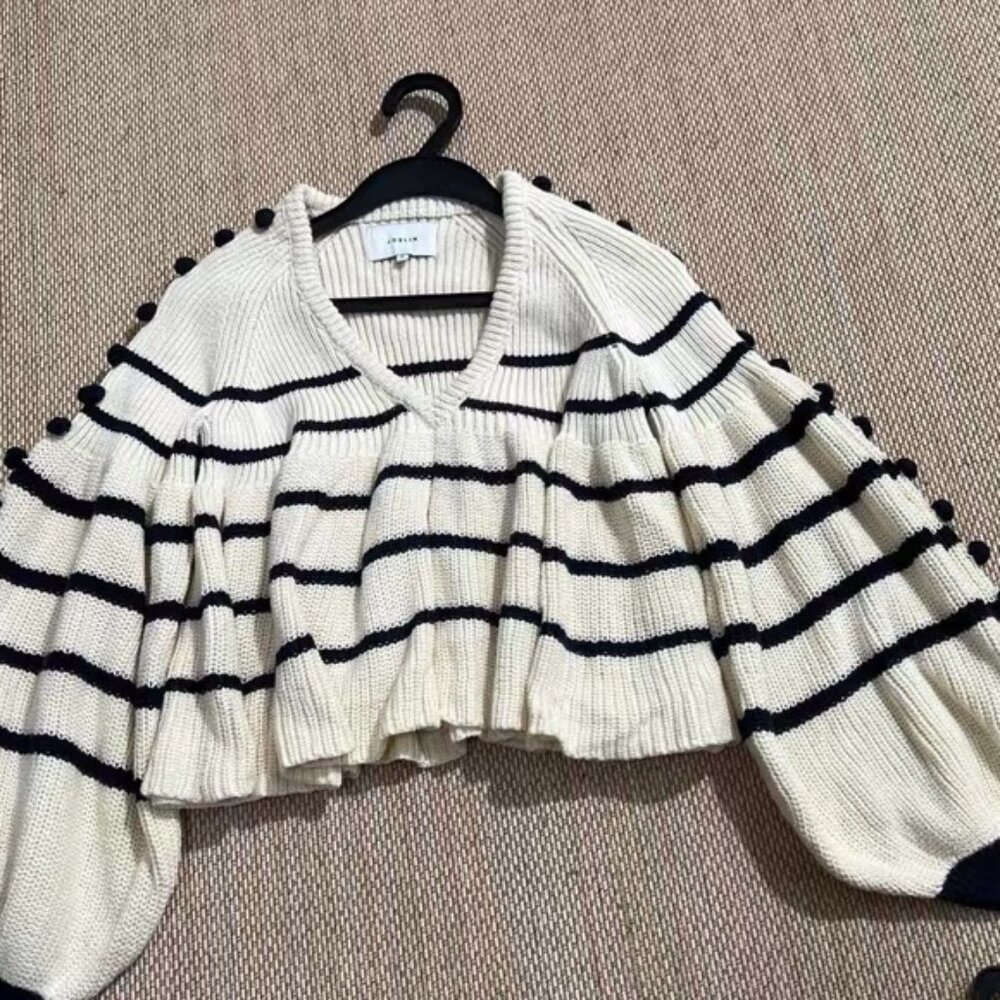 Joslin Jolene Cotton Cashmere Knit Sweater